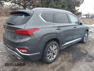 2019 Hyundai Santa Fe Limited with VIN 5NMS5CAD5KH130761, listed as a IAAI auction lot 41473255 with 61,344 mi miles. Bid and sale history available at carsss.com. Image 4.
