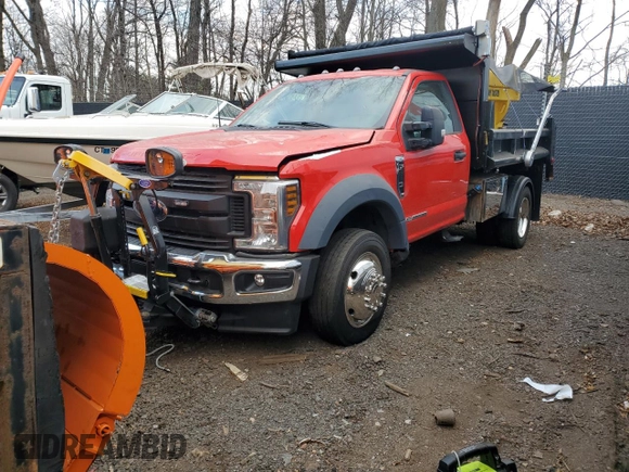 2021 Ford F-550 XL z VIN 1FDUF5HT5MDA10111, wystawiony jako Copart lot #87877275 z przebiegiem 36 100 mil mil oraz Szkody całkowita. Historia ofert i sprzedaży dostępna na DreamBid. Obrazek 4.