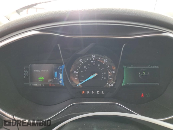 2014 Ford Fusion Titanium Hybrid with VIN 3FA6P0RU0ER336501, listed as a Copart auction lot 55223855 with 194,173 mi miles and Clean Title. Bid and sale history available at carsss.com. Image 9.