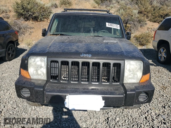 2006 Jeep Commander z VIN 1J8HG48N96C221151, wystawiony jako Copart lot #63063135 z przebiegiem Nie podano mil oraz Czysty tytuł • Clean title. Historia ofert i sprzedaży dostępna na DreamBid. Obrazek 5.