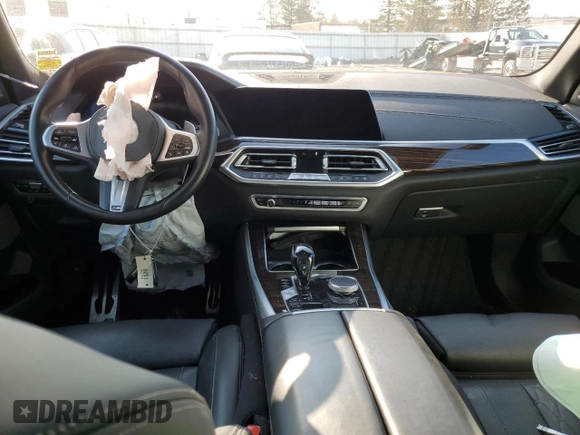 2020 BMW X5 M50i with VIN 5UXJU4C0XLLE46091, listed as a Copart auction lot 44954093 with 39,468 mi miles. Bid and sale history available at carsss.com. Image 8.