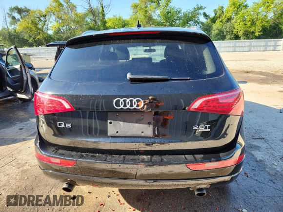 2011 Audi Q5 Premium with VIN WA1CFAFP1BA084391, listed as a Copart auction lot 63499725 with 160,929 mi miles and Clean title. Bid and sale history available at DreamBid. Image 6.