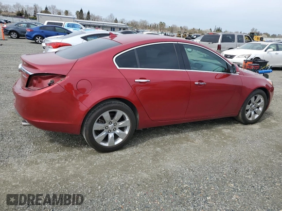 2012 Buick Regal Turbo Premium 1 z VIN 2G4GS5EV4C9202713, wystawiony jako Copart lot #49727805 z przebiegiem 146 393 mil mil oraz Szkoda całkowita • Salvage title. Historia ofert i sprzedaży dostępna na DreamBid. Obrazek 3.