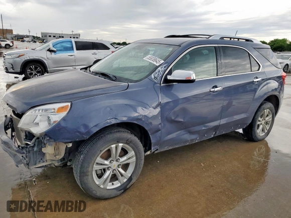 2013 Chevrolet Equinox LTZ z VIN 2GNALFEKXD6419406, wystawiony jako Copart lot #55838645 z przebiegiem 157 225 mil mil oraz Czysty tytuł • Clean title. Historia ofert i sprzedaży dostępna na DreamBid. Obrazek 1.