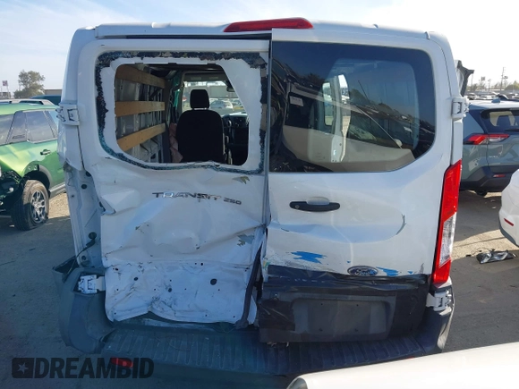 2018 Ford Transit with VIN 1FTYR1ZM2JKA64616, listed as a IAAI auction lot 41707538 with 221,167 mi miles and . Bid and sale history available at DreamBid. Image 17.