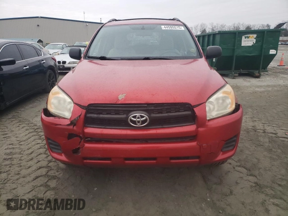 2010 Toyota RAV4 with VIN JTMZF4DV9A5023736, listed as a Copart auction lot 44595515 with 136,810 mi miles and Salvage Title. Bid and sale history available at carsss.com. Image 5.