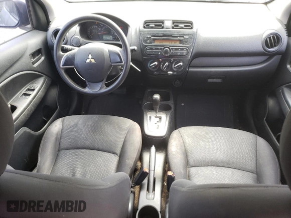 2017 Mitsubishi Mirage ES with VIN ML32F3FJ8HHF11581, listed as a Copart auction lot 61110545 with 116,984 mi miles and Salvage title. Bid and sale history available at DreamBid. Image 8.