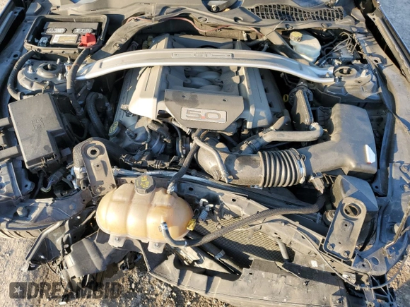2017 Ford Mustang GT with VIN 1FA6P8CF4H5301458, listed as a Copart auction lot 43974845 with Not Provided miles and Salvage Title. Bid and sale history available at carsss.com. Image 12.