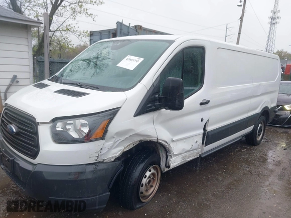 2016 Ford Transit Cargo with VIN 1FTYE9ZM1GKB40541, listed as a IAAI auction lot 42005753 with 56,865 mi miles and . Bid and sale history available at DreamBid. Image 6.