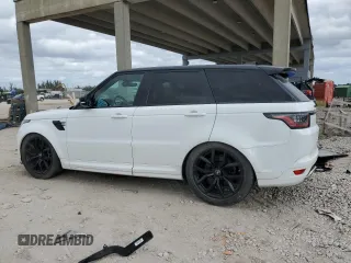 2019 Land Rover Range Rover Sport SVR with VIN SALWZ2SE9KA853698, listed as a Copart auction lot 81517734 with 36,967 mi miles and Salvage Title. Bid and sale history available at carsss.com. Image 2.