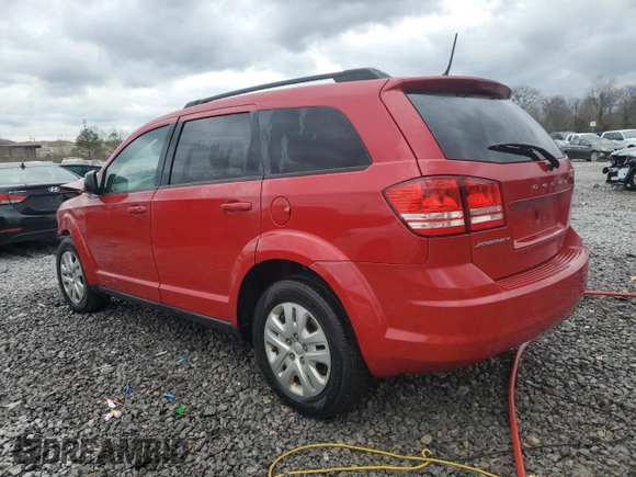 2016 Dodge Journey American Value with VIN 3C4PDCAB7GT223489, listed as a Copart auction lot 47780555 with 135,877 mi miles and Salvage Title. Bid and sale history available at DreamBid. Image 2.