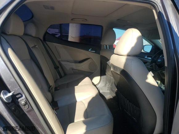 2015 Kia Optima EX with VIN 5XXGN4A73FG459520, listed as a Copart auction lot 88280085 with 86,841 mi miles and Salvage Title. Bid and sale history available at carsss.com. Image 10.