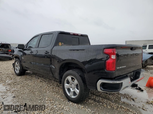 2024 Chevrolet Silverado 1500 LT with VIN 3GCPACED7RG223377, listed as a Copart auction lot 43159535 with 6,296 mi miles and Salvage Title. Bid and sale history available at DreamBid. Image 2.