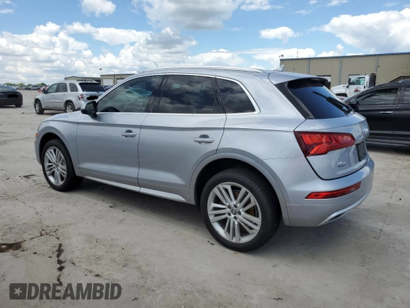 2018 Audi Q5 Premium Plus с VIN WA1BNAFY5J2097127, выставлен на аукционе Copart как лот 56577515 с пробегом Не указан миль и Списание • Salvage title. История ставок и продаж доступна на DreamBid. Изображение 2.