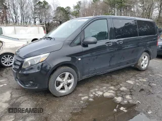 2018 Mercedes-Benz Metris Passenger with VIN WD4PG2EE5J3346917, listed as a Copart auction lot 48043615 with 141,167 mi miles and Salvage Title. Bid and sale history available at DreamBid. Image 1.