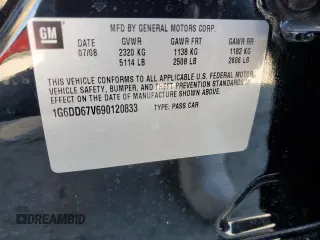 2009 Cadillac STS AWD z VIN 1G6DD67V690120833, wystawiony jako Copart lot #42502345 z przebiegiem 100 250 mil mil oraz Szkoda całkowita • Salvage title. Historia ofert i sprzedaży dostępna na DreamBid. Obrazek 15.