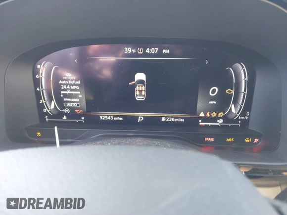 2023 Infiniti QX60 Sensory с VIN 5N1DL1GS4PC332940, выставлен на аукционе IAAI как лот 41585023 с пробегом 32 543 миль миль и . История ставок и продаж доступна на DreamBid. Изображение 7.