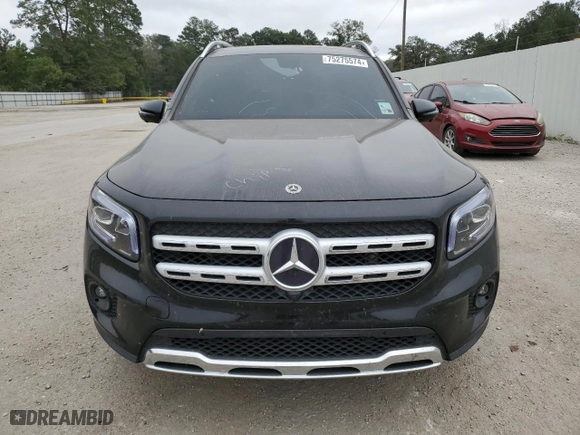 2022 Mercedes-Benz GLB with VIN W1N4M4HB3NW246296, listed as a Copart auction lot 75275574 with 35,893 mi miles and Salvage Title. Bid and sale history available at carsss.com. Image 5.