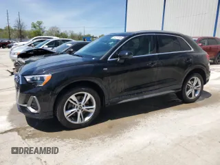 2022 Audi Q3 S line Premium z VIN WA1DECF32N1102773, wystawiony jako Copart lot #54131395 z przebiegiem 21 905 mil mil oraz Szkoda całkowita • Salvage title. Historia ofert i sprzedaży dostępna na DreamBid. Obrazek 1.