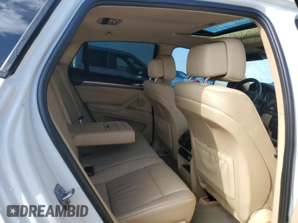 2014 BMW X6 xDrive35i with VIN 5UXFG2C57E0C44228, listed as a Copart auction lot 46574765 with 111,001 mi miles and Salvage Title. Bid and sale history available at carsss.com. Image 12.
