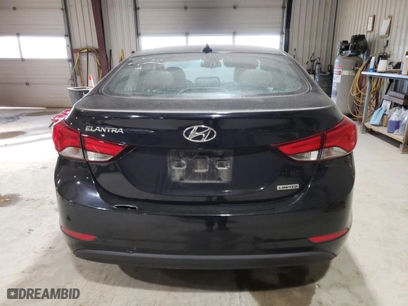2014 Hyundai Elantra SE with VIN 5NPDH4AE1EH534789, listed as a Copart auction lot 46750625 with 165,380 mi miles and Clean Title. Bid and sale history available at carsss.com. Image 6.