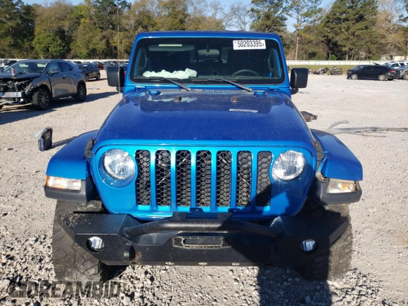 2020 Jeep Gladiator Sport S с VIN 1C6HJTAG4LL175780, выставлен на аукционе Copart как лот 50203395 с пробегом 74 477 миль миль и Списание • Salvage title. История ставок и продаж доступна на DreamBid. Изображение 5.