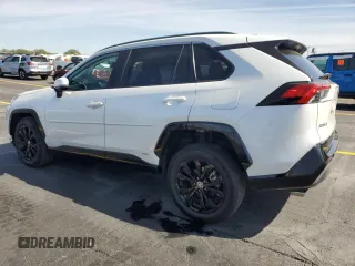 2024 Toyota RAV4 Hybrid SE z VIN 2T3T6RFV6RW049747, wystawiony jako Copart lot #58441525 z przebiegiem 10 458 mil mil oraz Szkoda całkowita • Salvage title. Historia ofert i sprzedaży dostępna na DreamBid. Obrazek 2.