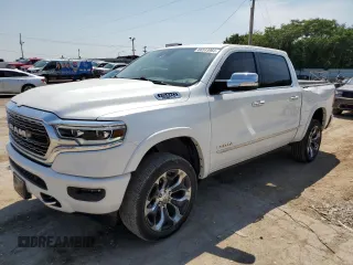 2020 Ram 1500 Limited z VIN 1C6RREHT8LN133645, wystawiony jako Copart lot #66593964 z przebiegiem 112 388 mil mil oraz Szkoda całkowita • Salvage title. Historia ofert i sprzedaży dostępna na DreamBid. Obrazek 1.
