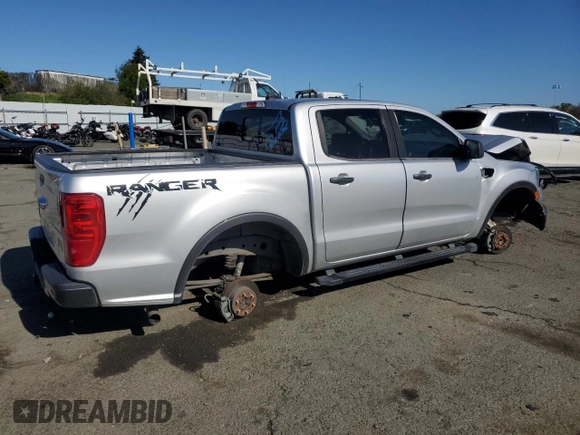 2019 Ford Ranger XL with VIN 1FTER4EH2KLA27669, listed as a Copart auction lot 49649515 with 64,056 mi miles and Salvage Title. Bid and sale history available at DreamBid. Image 3.