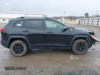 2016 Jeep Cherokee Trailhawk with VIN 1C4PJMBS6GW113069, listed as a IAAI auction lot 41757725 with 125,029 mi miles. Bid and sale history available at carsss.com. Image 14.