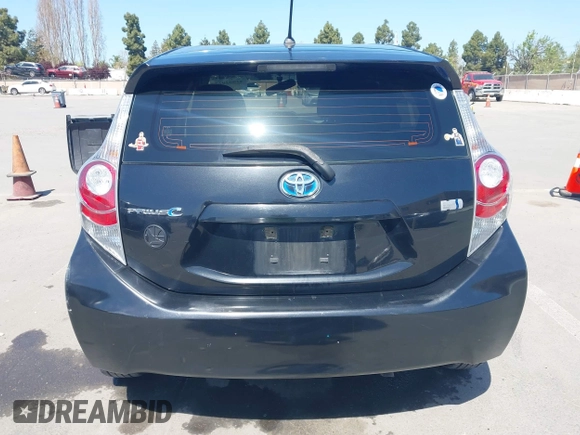 2012 Toyota Prius c One with VIN JTDKDTB36C1527223, listed as a IAAI auction lot 42002927 with 138,176 mi miles. Bid and sale history available at carsss.com. Image 16.