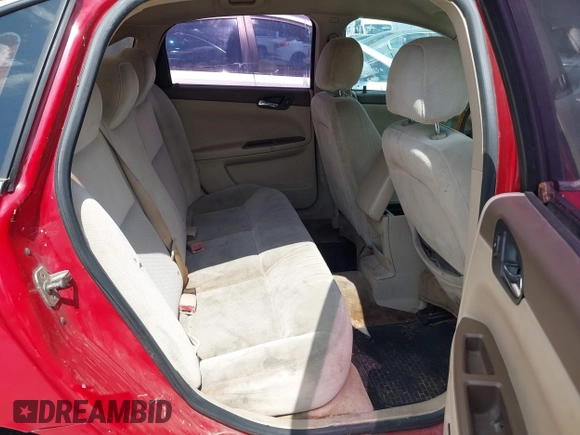 2008 Chevrolet Impala LT with VIN 2G1WT58K781268735, listed as a IAAI auction lot 42111989 with 209,281 mi miles and . Bid and sale history available at DreamBid. Image 8.