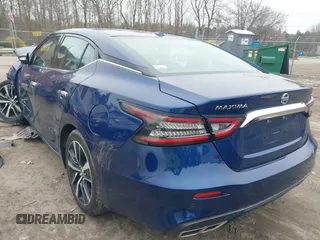 2021 Nissan Maxima SV with VIN 1N4AA6CV6MC507605, listed as a IAAI auction lot 41816971 with 63,513 mi miles and . Bid and sale history available at DreamBid. Image 3.