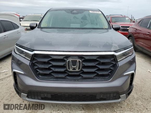 2024 Honda Pilot EX-L 8 Passenger with VIN 5FNYG1H40RB041111, listed as a Copart auction lot 75097014 with 12,715 mi miles and Non Repairable. Bid and sale history available at carsss.com. Image 5.