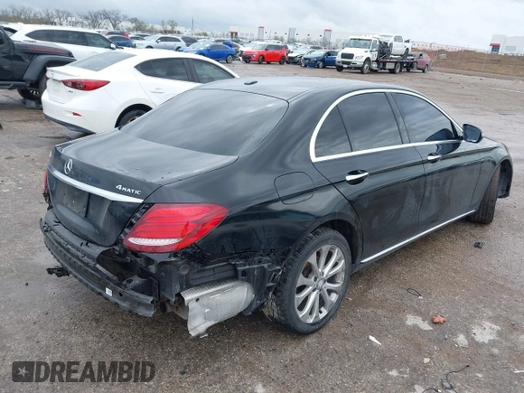 2017 Mercedes-Benz E 300 Luxury with VIN WDDZF4KB6HA176185, listed as a IAAI auction lot 41900646 with 96,688 mi miles and . Bid and sale history available at DreamBid. Image 4.