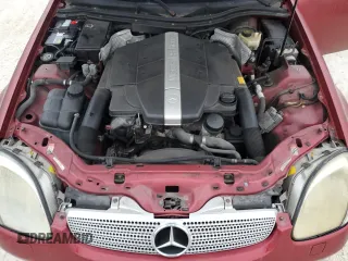 2001 Mercedes-Benz SLK-Class with VIN WDBKK65FX1F182919, listed as a Copart auction lot 76783614 with Not Provided miles and Non Repairable. Bid and sale history available at carsss.com. Image 11.