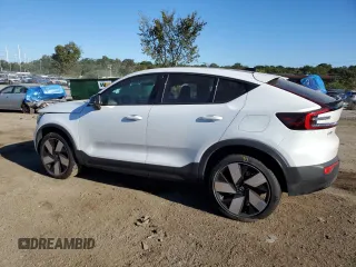 2023 Volvo C40 Recharge Pure Electric Ultimate with VIN YV4ED3GM8P2061029, listed as a Copart auction lot 74699694 with 13,362 mi miles and Salvage Title. Bid and sale history available at carsss.com. Image 2.