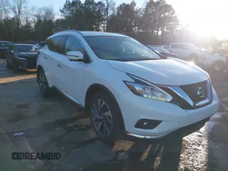 2017 Nissan Murano S with VIN 5N1AZ2MH5HN118819, listed as a IAAI auction lot 41359898 with 92,052 mi miles and . Bid and sale history available at DreamBid. Image 1.