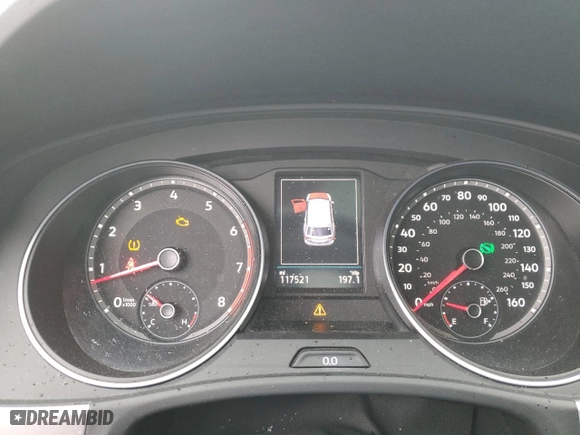 2018 Volkswagen Atlas 3.6L V6 SEL with VIN 1V2MR2CA1JC521010, listed as a Copart auction lot 49505835 with 117,521 mi miles and Salvage Title. Bid and sale history available at carsss.com. Image 9.
