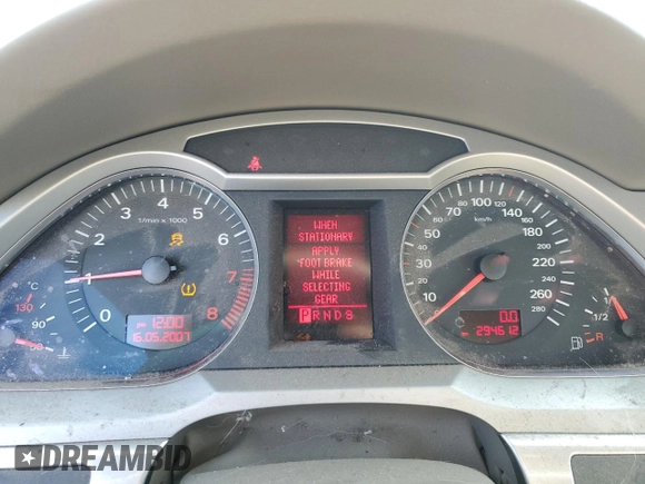 2008 Audi A6 z VIN WAUKH54F58N175563, wystawiony jako Copart lot #58653245 z przebiegiem 294 612 mil mil oraz Czysty tytuł • Clean title. Historia ofert i sprzedaży dostępna na DreamBid. Obrazek 9.