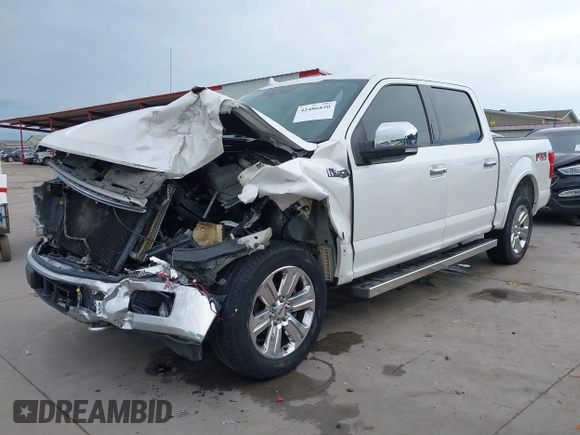 2018 Ford F-150 XL z VIN 1FTEW1EG1JKC32919, wystawiony jako IAAI lot #42486820 z przebiegiem 166 382 mil mil oraz . Historia ofert i sprzedaży dostępna na DreamBid. Obrazek 21.
