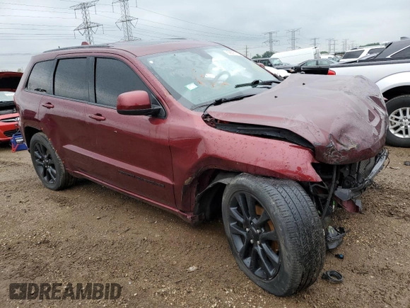 2018 Jeep Grand Cherokee Altitude with VIN 1C4RJFAG0JC220418, listed as a Copart auction lot 56591315 with 81,422 mi miles and Salvage title. Bid and sale history available at DreamBid. Image 4.