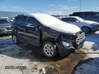 2021 Ford EcoSport SE with VIN MAJ3S2GE5MC450158, listed as a Copart auction lot 45462455 with 44,844 mi miles and Clean title. Bid and sale history available at DreamBid. Image 4.