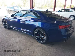 2020 Audi S5 Prestige with VIN WAUR4AF5XLA017646, listed as a IAAI auction lot 41898552 with 66,218 mi miles and . Bid and sale history available at DreamBid. Image 3.