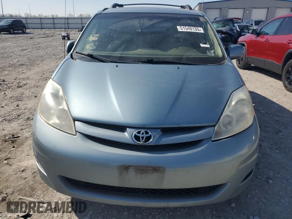 2008 Toyota Sienna XLE with VIN 5TDZK22C78S161023, listed as a Copart auction lot 51540135 with 245,949 mi miles and Clean Title. Bid and sale history available at carsss.com. Image 5.