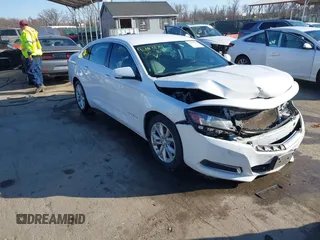 2017 Chevrolet Impala LT with VIN 2G1105S35H9112814, listed as a IAAI auction lot 41703979 with 184,508 mi miles and . Bid and sale history available at DreamBid. Image 1.