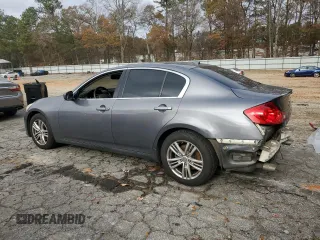 2012 Infiniti G25 Journey with VIN JN1DV6AP6CM810816, listed as a Copart auction lot 86814694 with 278,146 mi miles and Non Repairable. Bid and sale history available at DreamBid. Image 2.