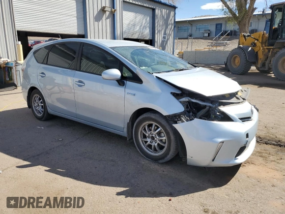 2014 Toyota Prius Two with VIN JTDZN3EU0EJ009787, listed as a Copart auction lot 50413265 with 93,312 mi miles and Salvage Title. Bid and sale history available at DreamBid. Image 4.