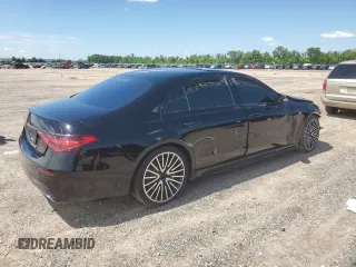 2023 Mercedes-Benz S 500 with VIN W1K6G6DBXPA208546, listed as a Copart auction lot 55488395 with Not Provided miles and Non Repairable. Bid and sale history available at DreamBid. Image 3.
