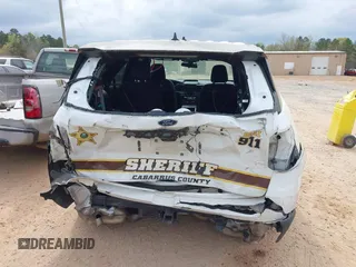 2022 Ford Police Interceptor Utility z VIN 1FM5K8AB4NGA07672, wystawiony jako IAAI lot #41918544 z przebiegiem 47 598 mil mil oraz . Historia ofert i sprzedaży dostępna na DreamBid. Obrazek 16.